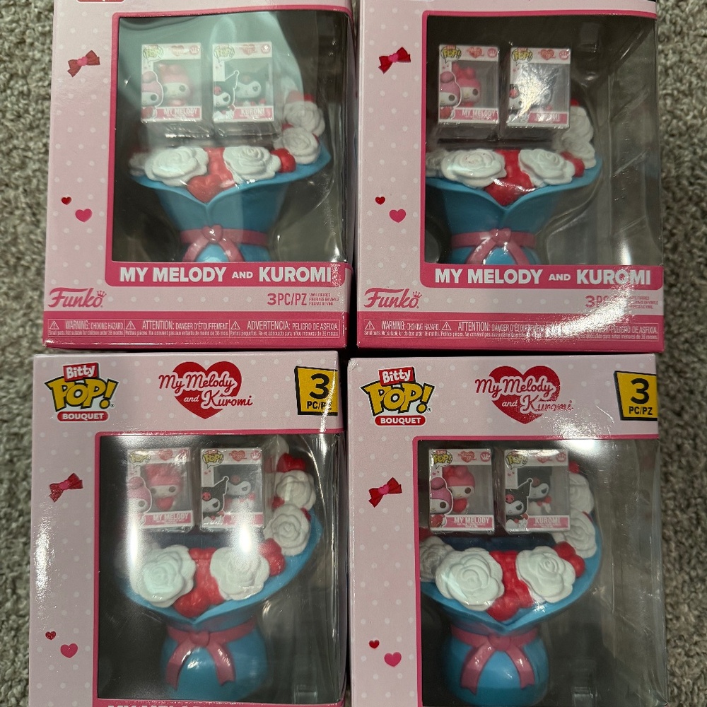 FUNKO HELLO KITTY KUROMI(4)